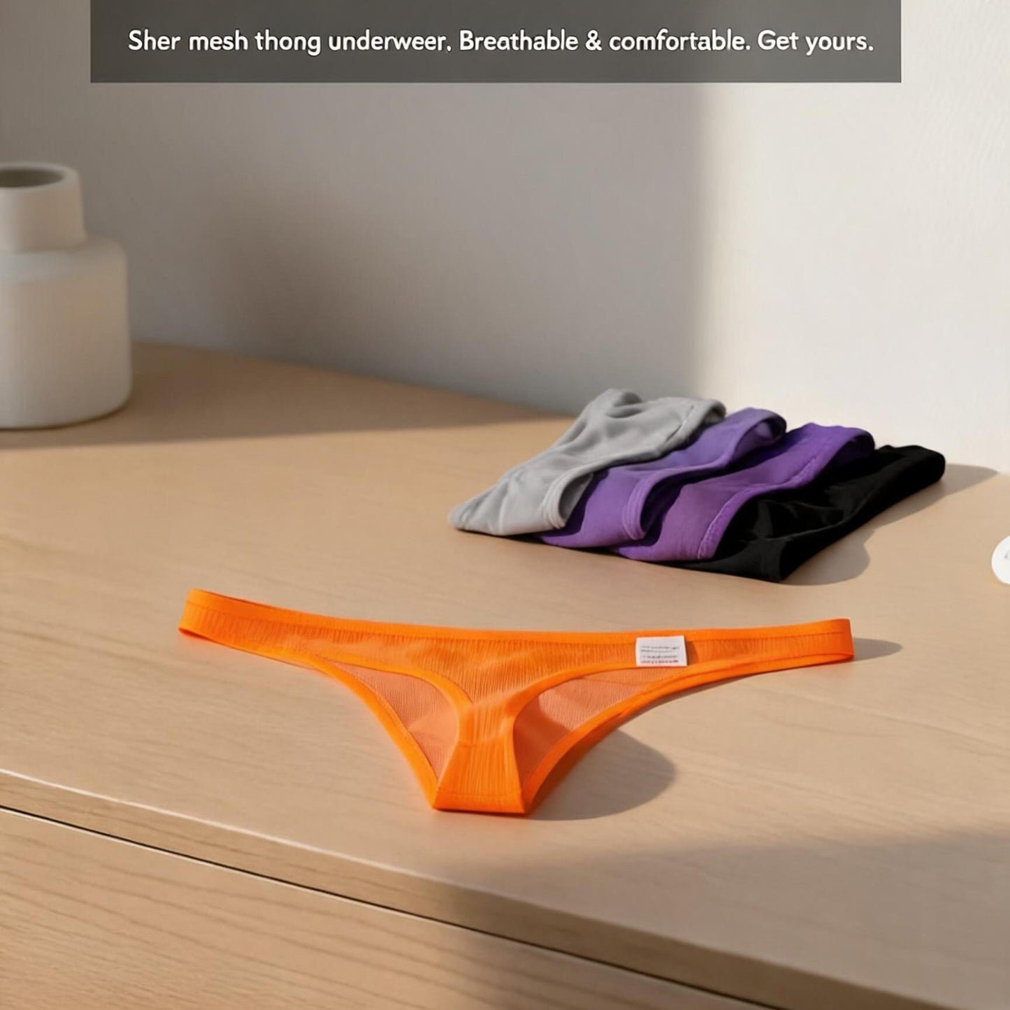 ZDTech-Stretch Thong