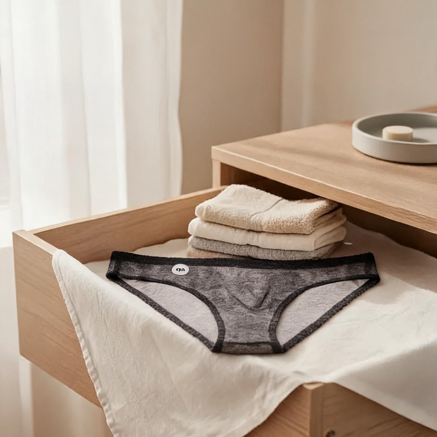 ZDTie-Dye Sheer Low-Rise Briefs