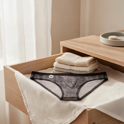 ZDTie-Dye Sheer Low-Rise Briefs