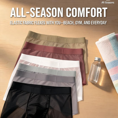 ZDUltra-Thin Tencel Boxer Briefs