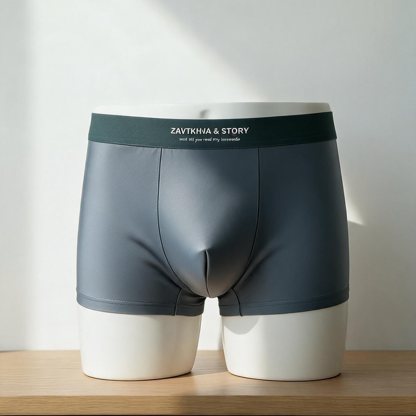 ZD Gold-Foil Satin Boxer Briefs