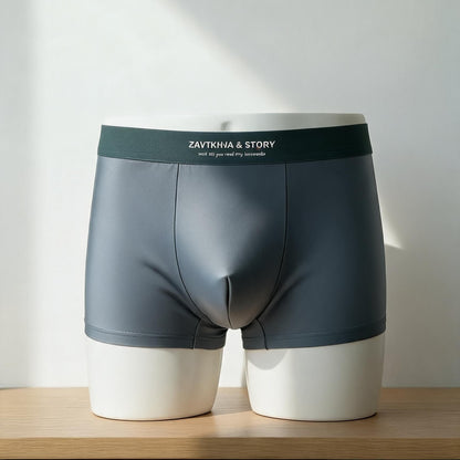 ZD Gold-Foil Satin Boxer Briefs