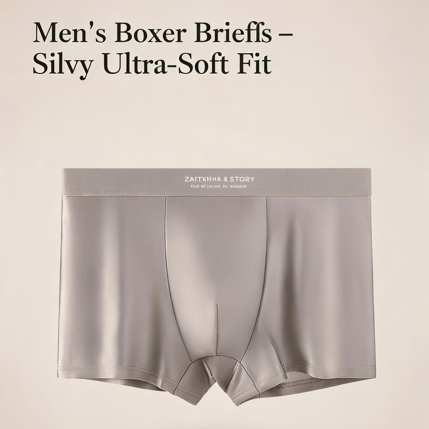 ZD  Cut-Out Silk Boxer Briefs