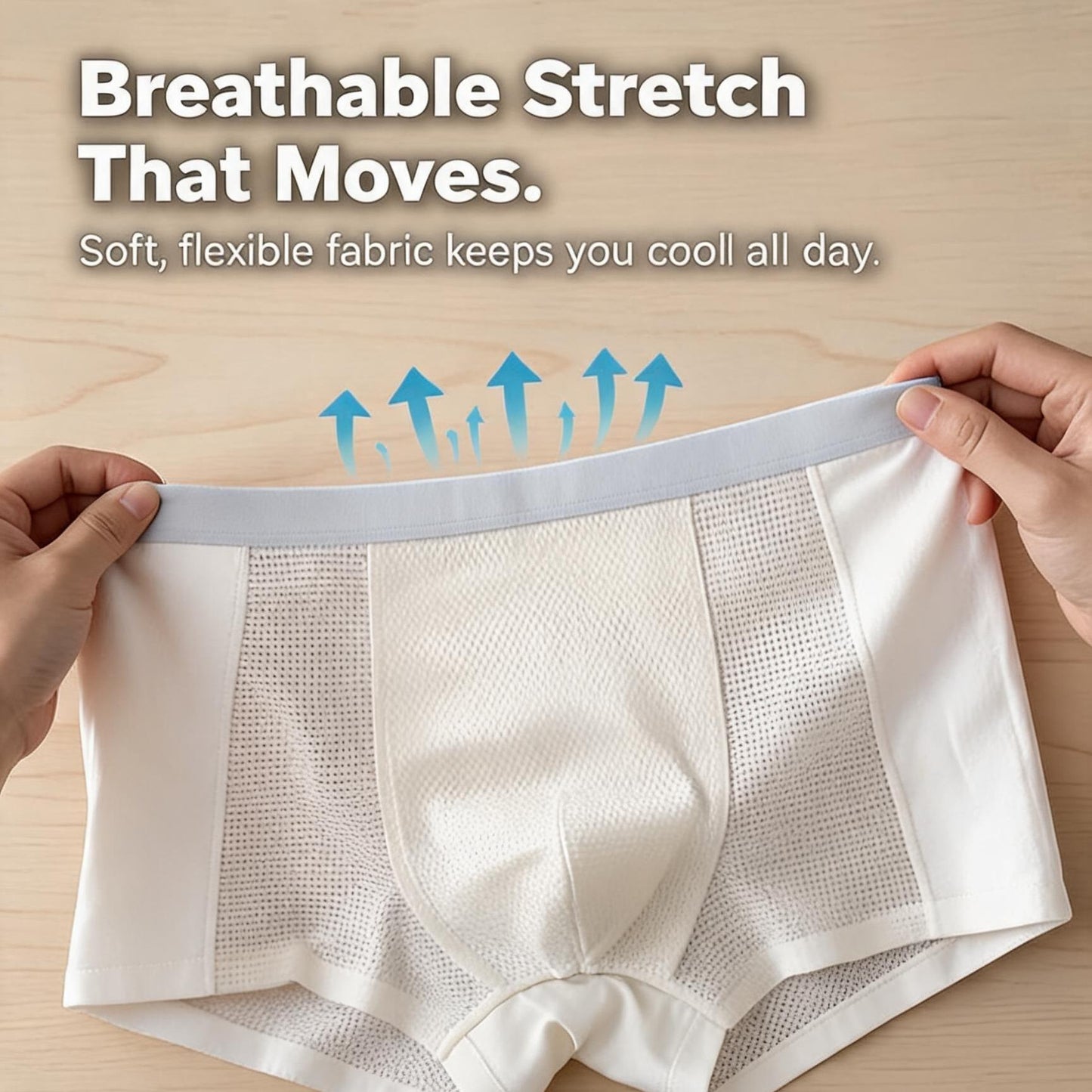 ZD  Cut-Out Silk Boxer Briefs