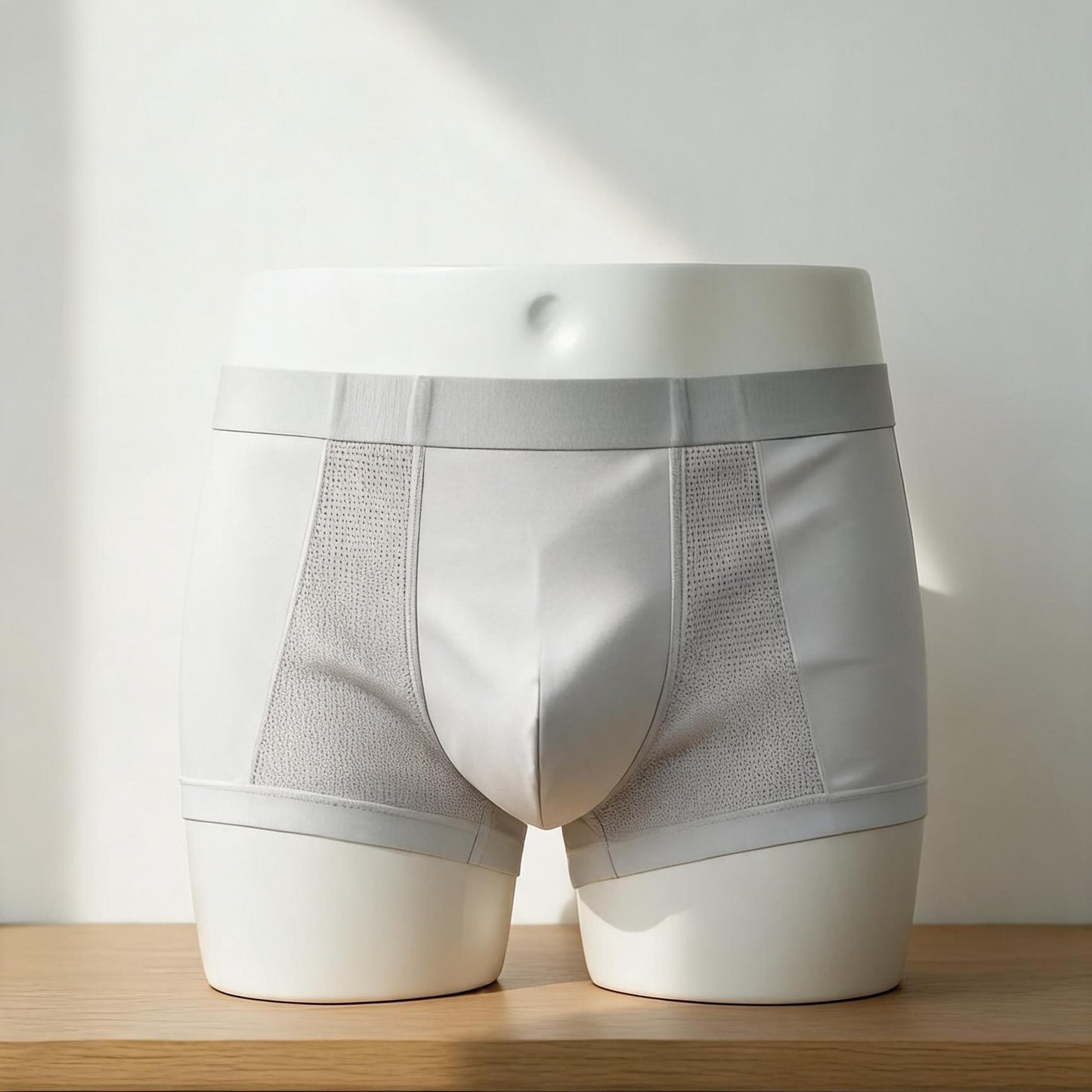 ZD  Cut-Out Silk Boxer Briefs