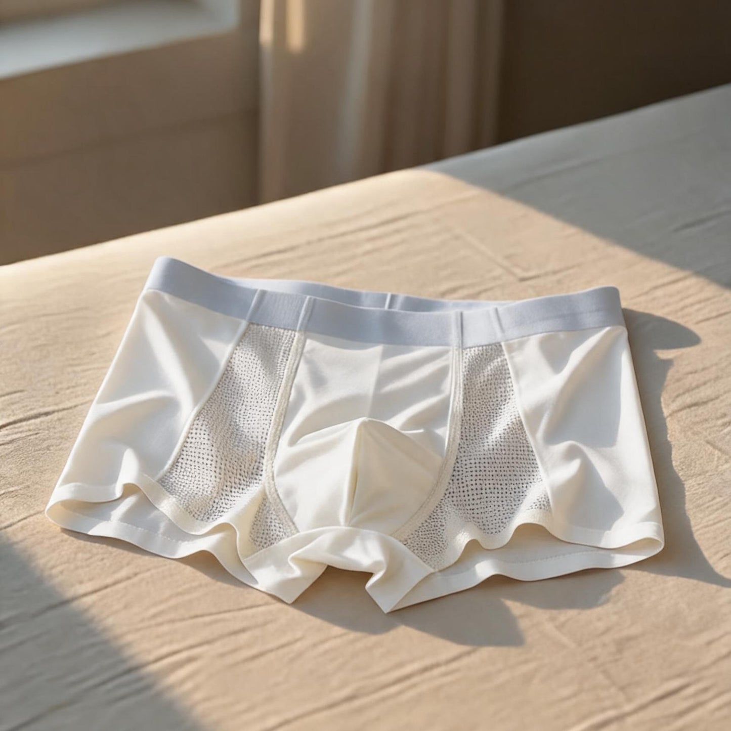 ZD  Cut-Out Silk Boxer Briefs