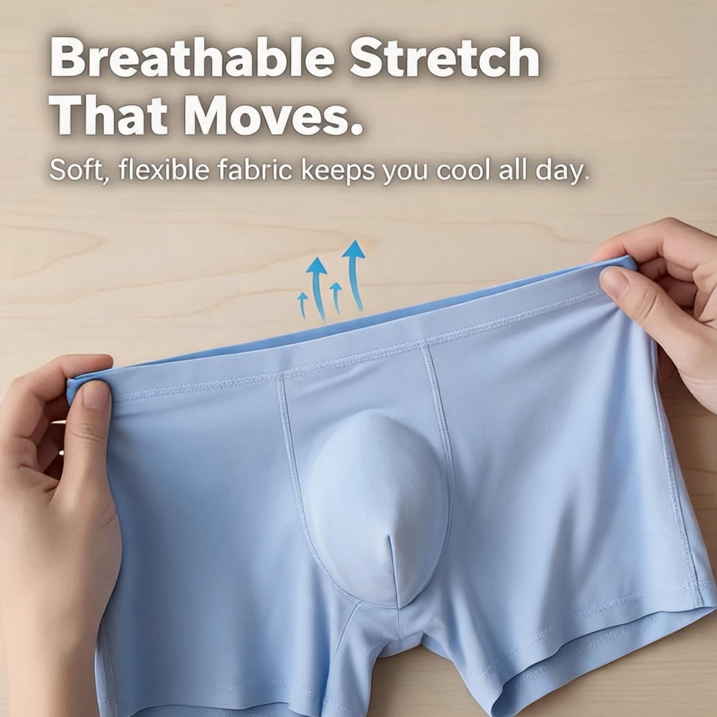 ZD Seamless Skin-Feel Boxer Briefs