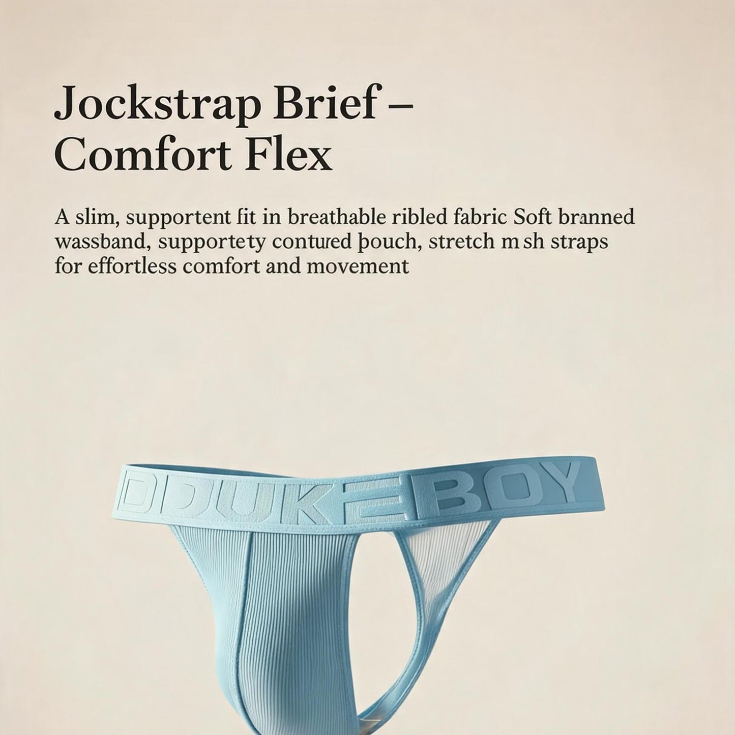 ZD  Ribbed Cotton Sporty Thong