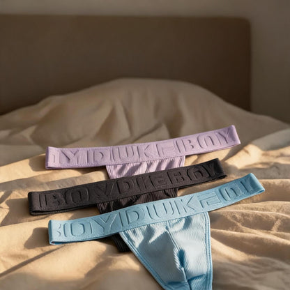 ZD  Ribbed Cotton Sporty Thong