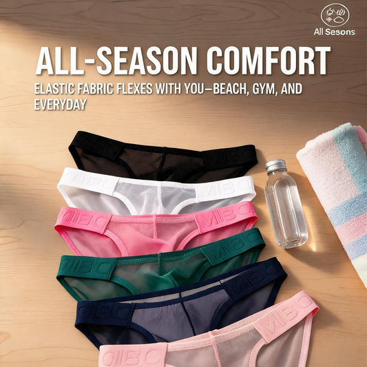 ZD  Full Sheer Mesh Briefs