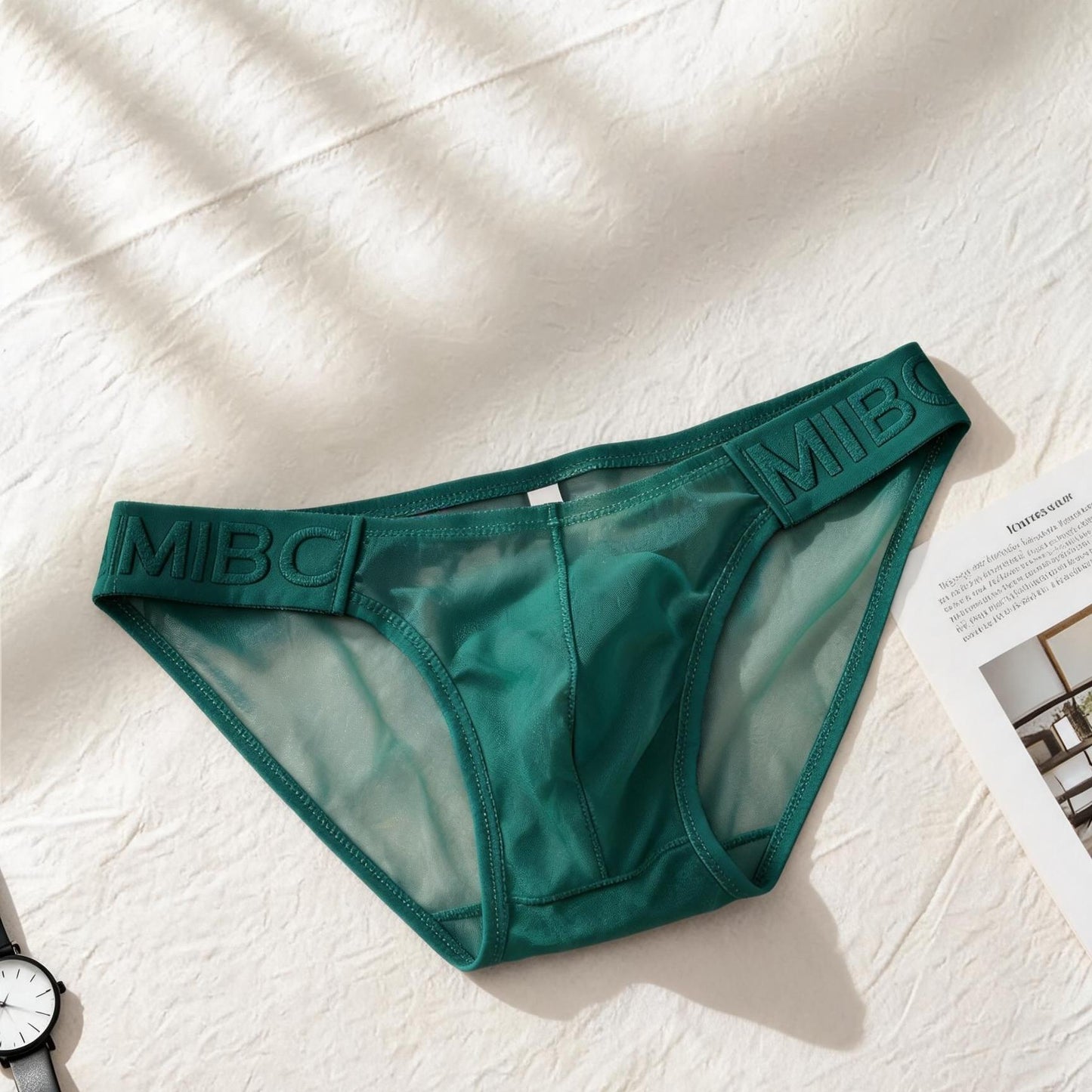 ZD  Full Sheer Mesh Briefs