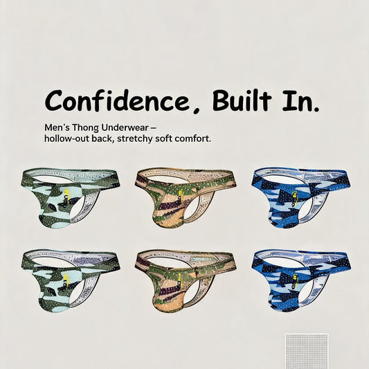 ZD Mesh Camo Swim Briefs
