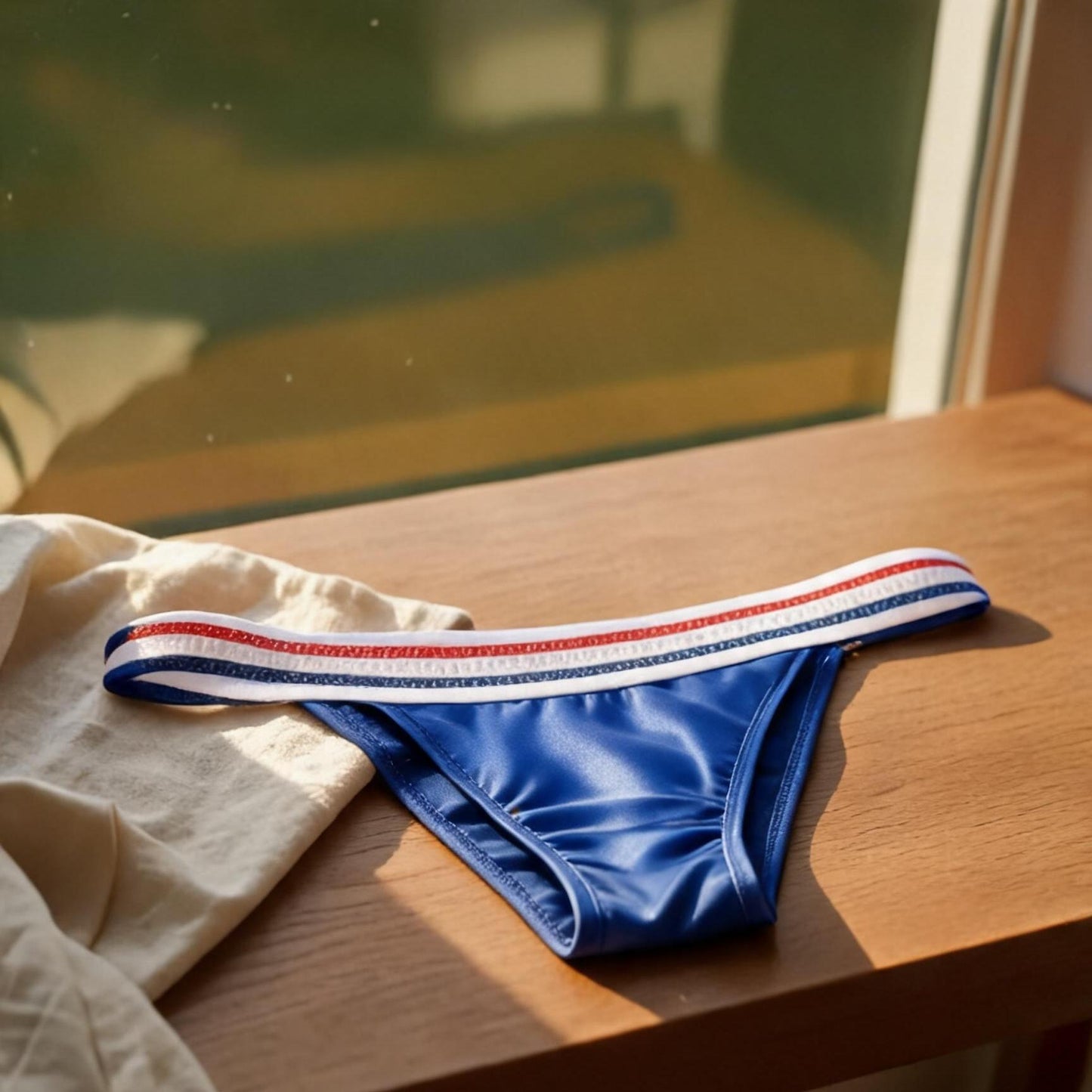 ZD Vibrant Strap Shiny Men Briefs
