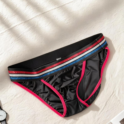 ZD Vibrant Strap Shiny Men Briefs