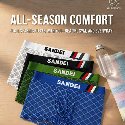 ZD Full‑Mesh See‑Through Breathable Boxers