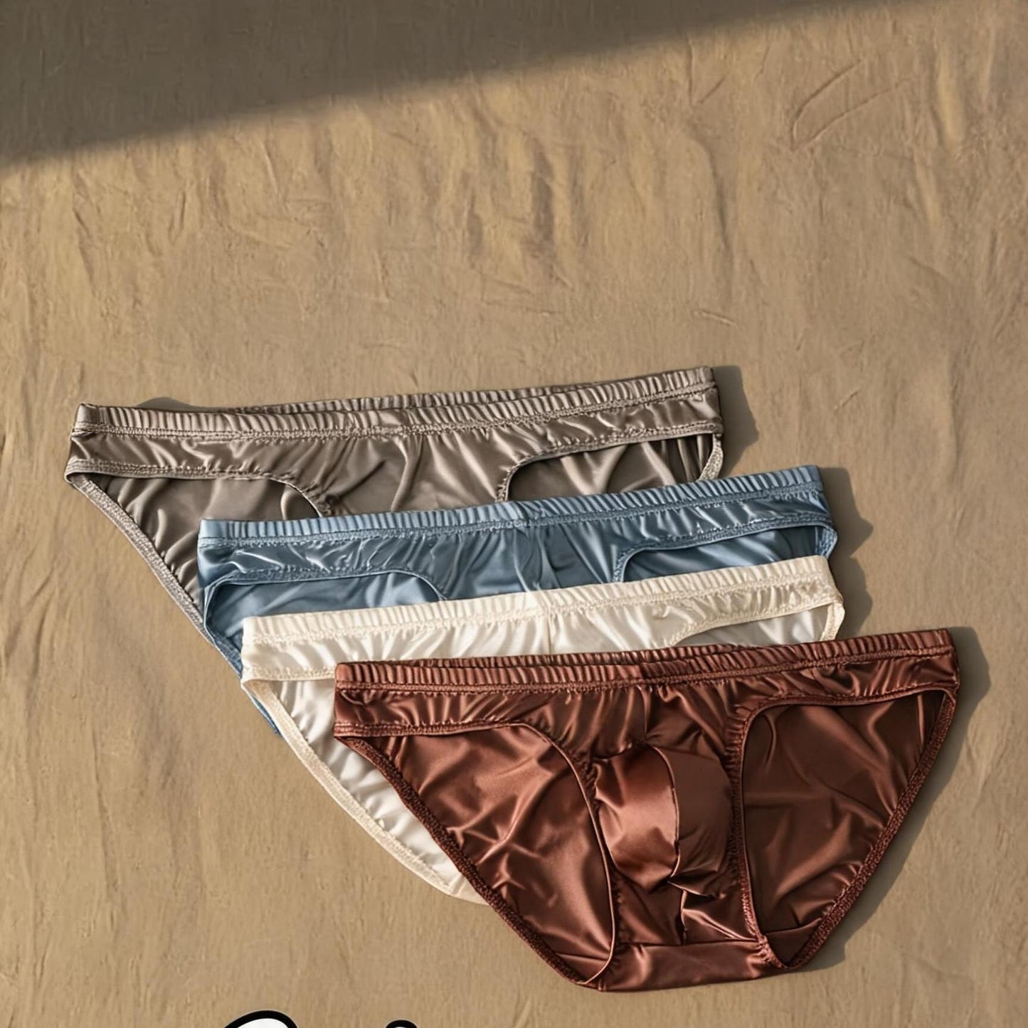 ZD Luxury Silky‑Soft Fitted Men Briefs