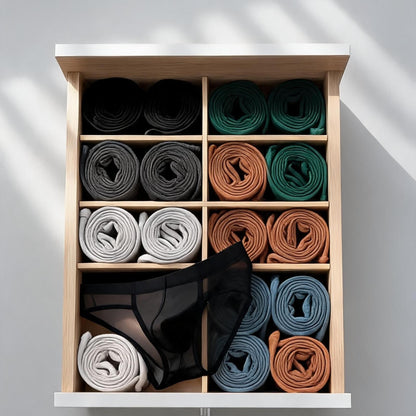 ZD Versatile Designer‑Style See‑Through Briefs