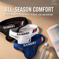 ZD Trendy Logo Mesh Men Thong