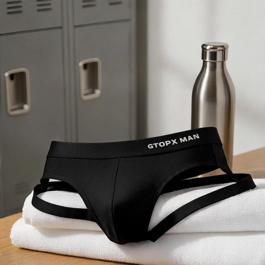 ZD Strappy Cut‑Out Men Boxer