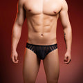 ZD Vertical Stripe Sheer Briefs