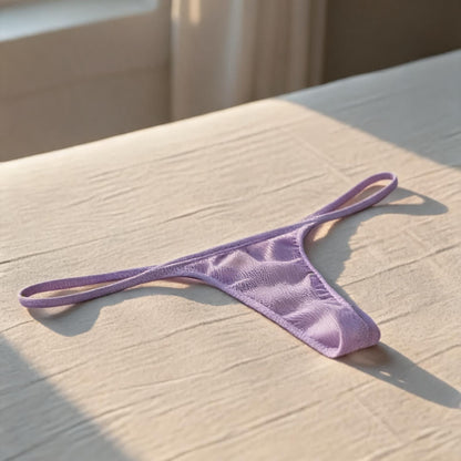 ZD Stretchy Silky Basic Thong