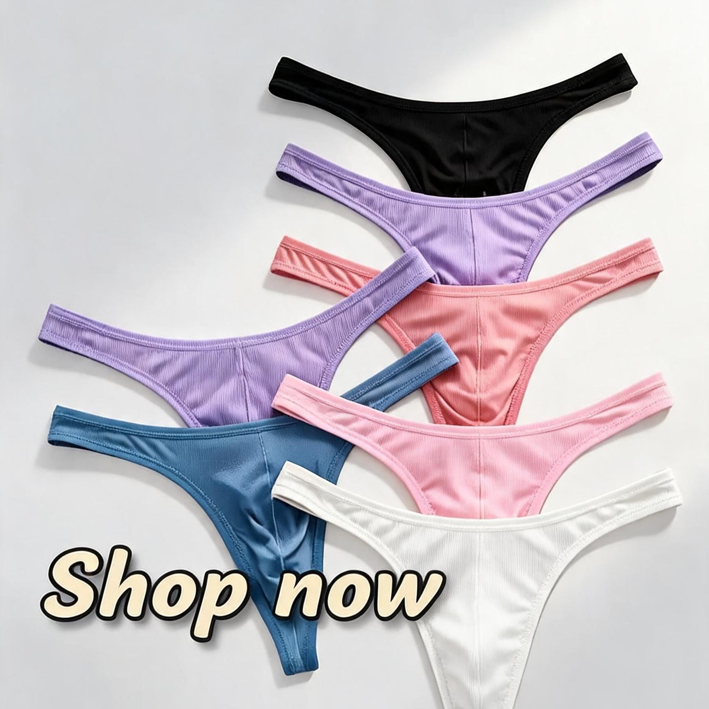 ZD Stretchy Silky Basic Thong