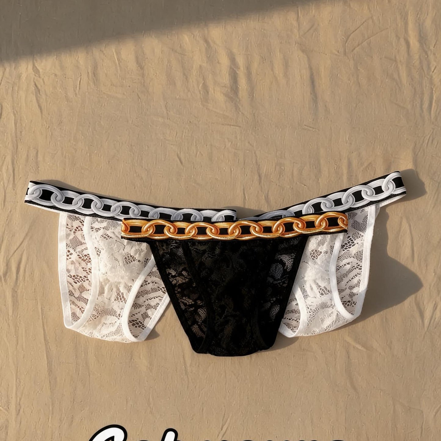 ZD Luxury‑Band Lace Men Thong