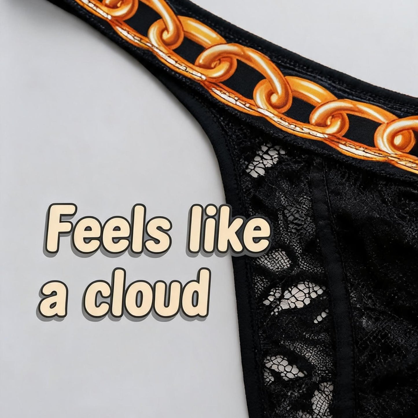 ZD Luxury‑Band Lace Men Thong