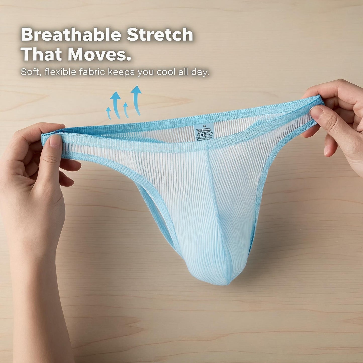 ZD Hollow Mesh Slim Fit Thong
