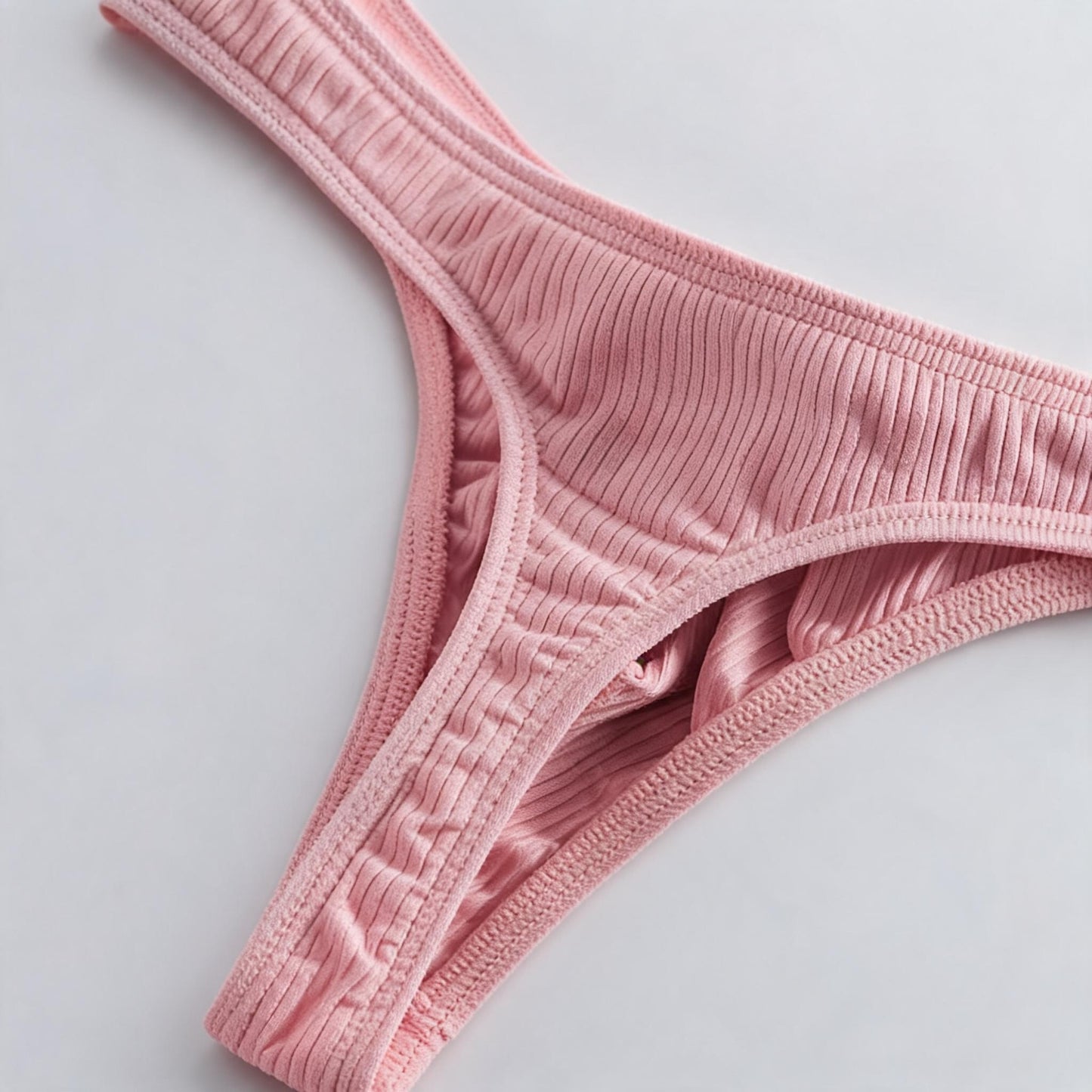 ZDRibbed Stretchy Slim Thong