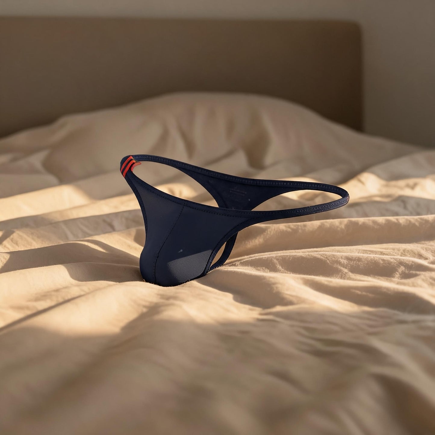 ZD Stripe Trim Minimalist Thong