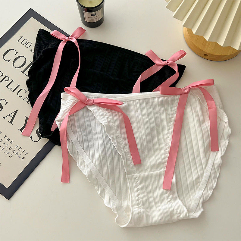 ZD Oversized Bow Cotton Cheeky (4 Packs)