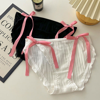 ZD Oversized Bow Cotton Cheeky (4 Packs)