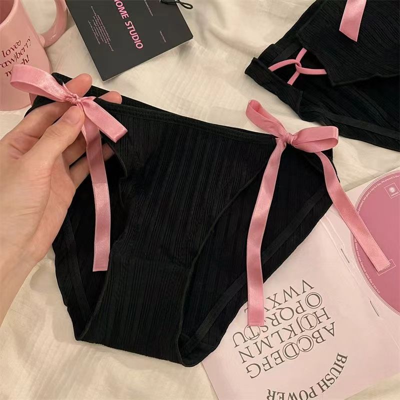 ZD Oversized Bow Cotton Cheeky (4 Packs)