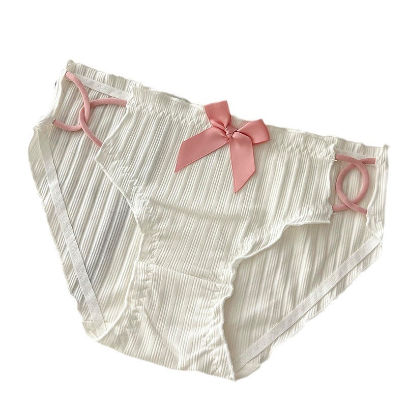 ZD Oversized Bow Cotton Cheeky (4 Packs)