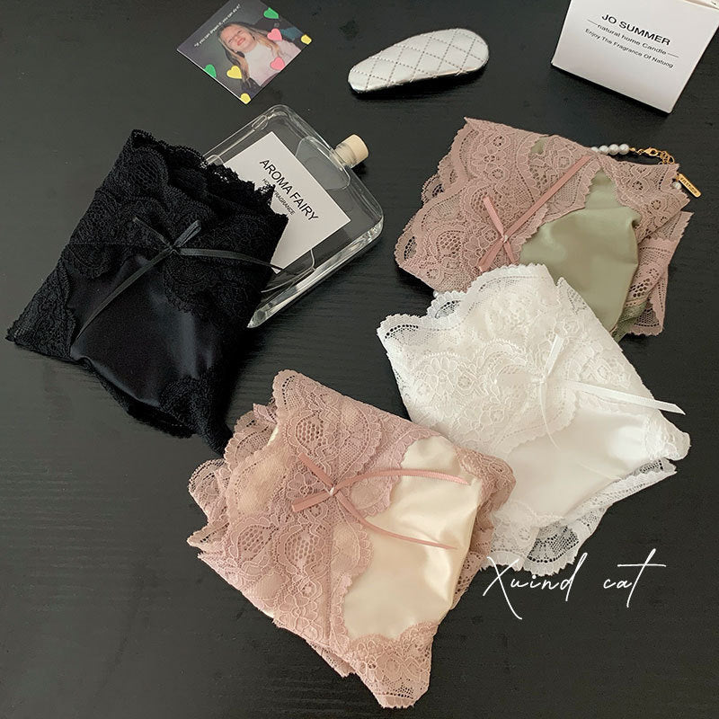 ZD Lace & Bow Crisscross