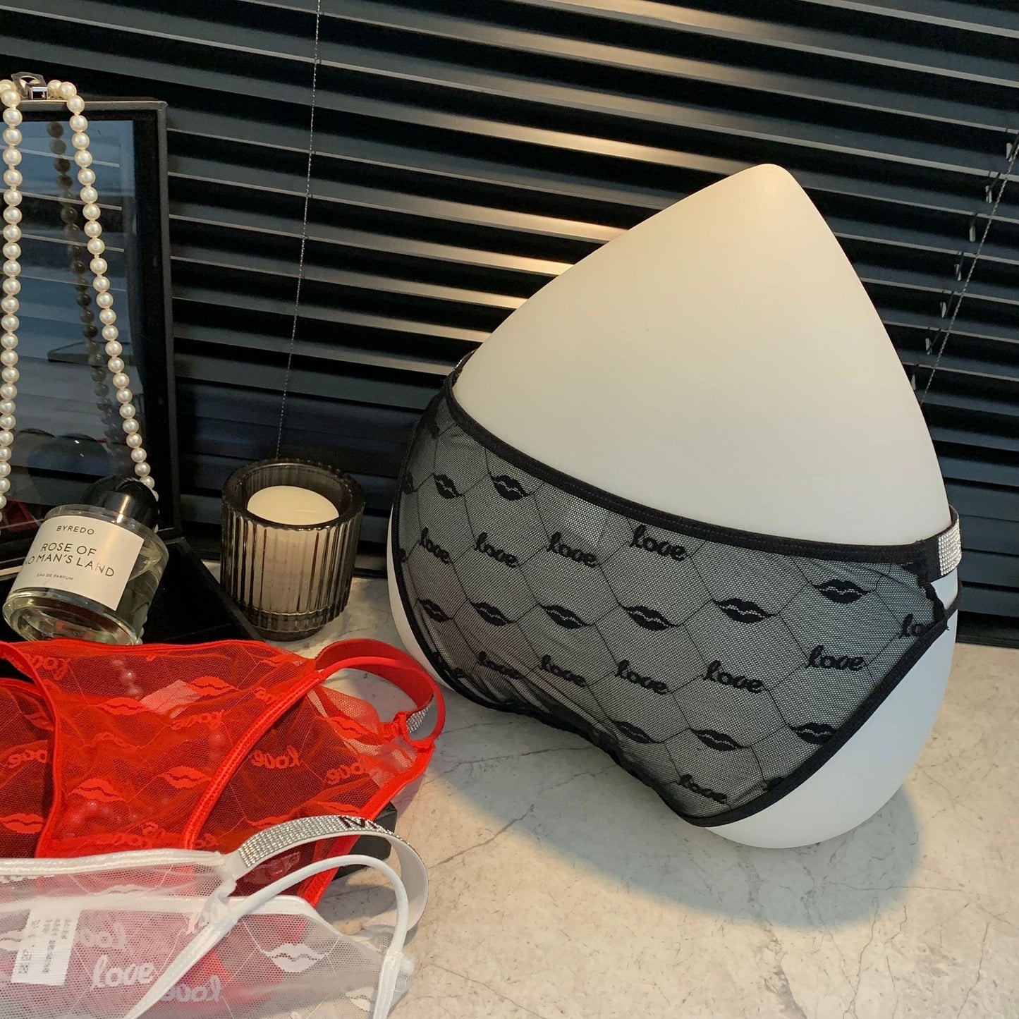 ZD Waist Crystal Lace Panties