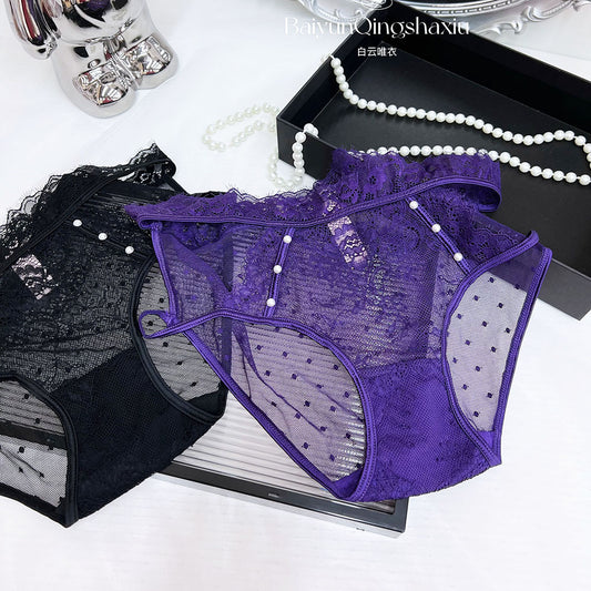 ZD Pearl Embellished Lace