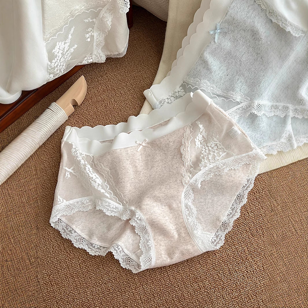 ZD Cotton Lace Comfort（6Packs）