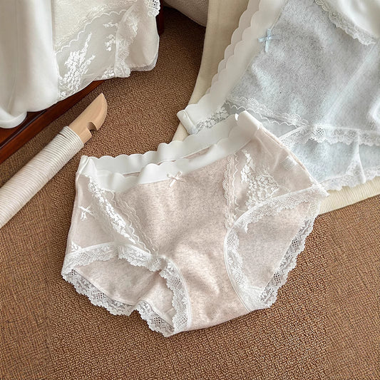 ZD Cotton Lace Comfort（6Packs）