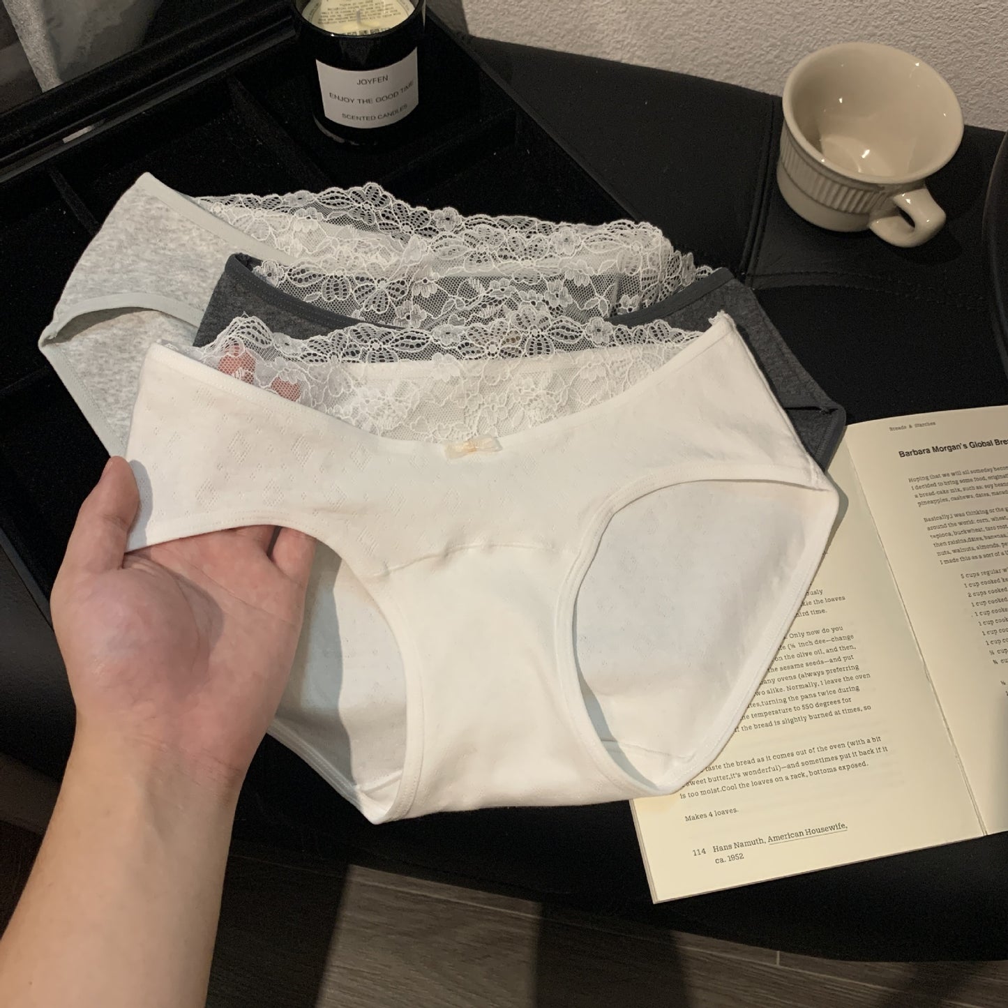 ZD Cotton & Lace Panty