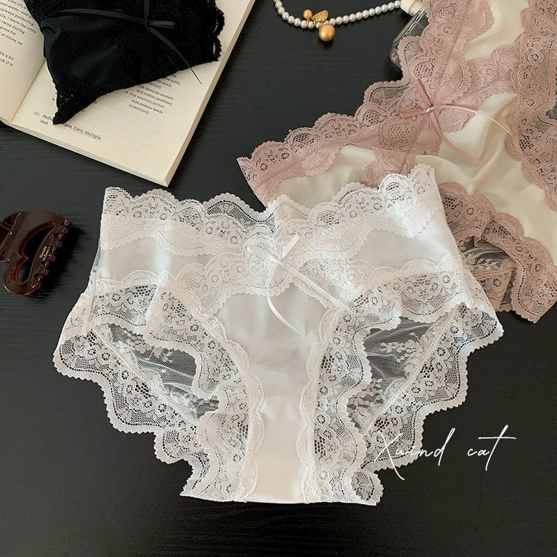 ZD Lace & Bow Crisscross