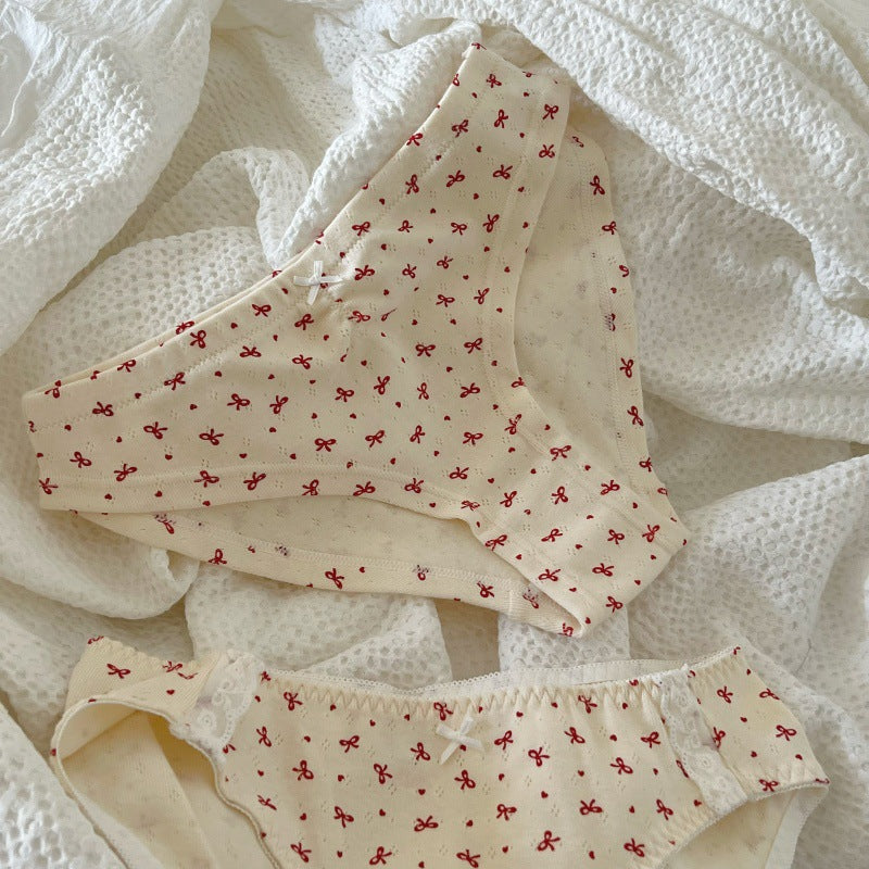 ZD Bow Print Sweetness