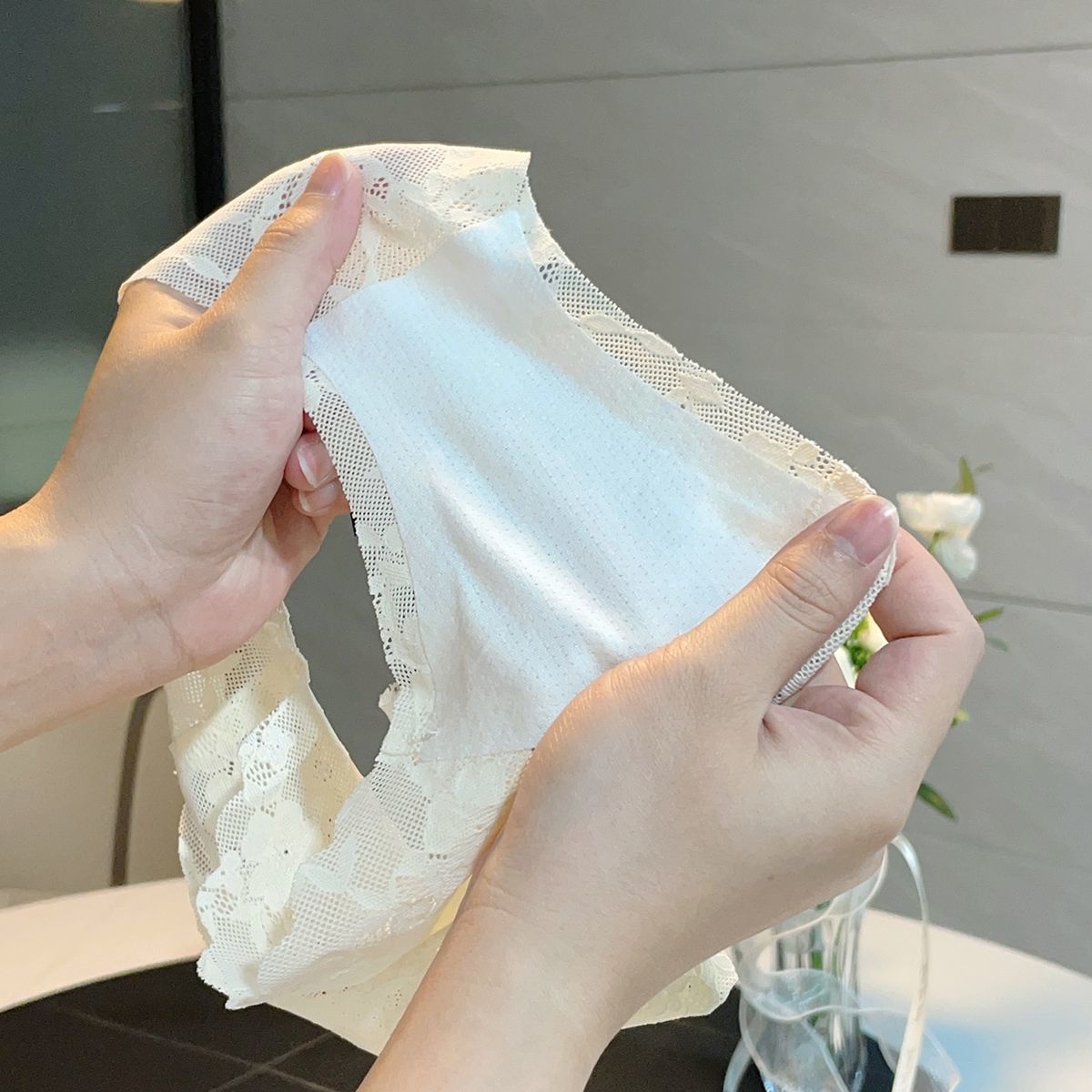 QC Lace Bow Girl's Briefs