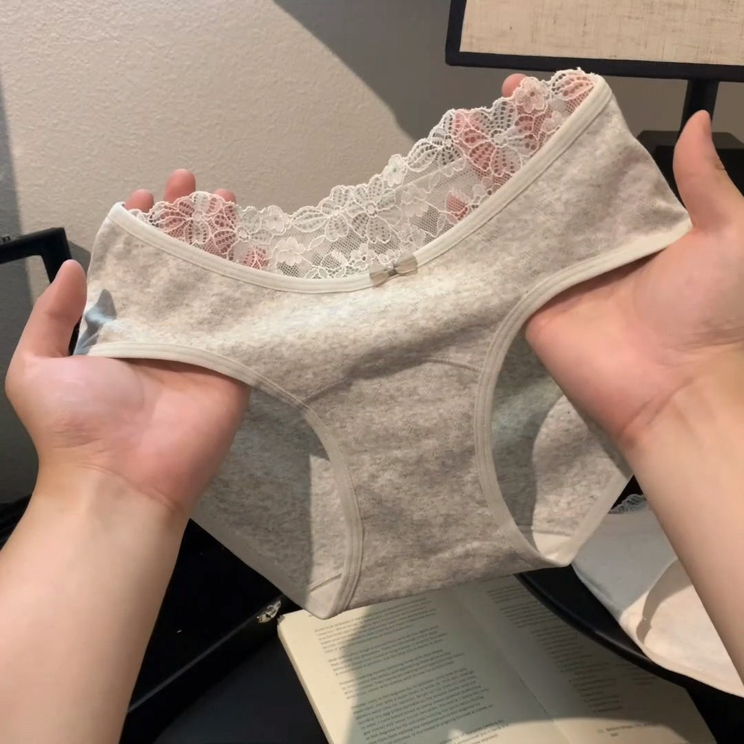 ZD Cotton & Lace Panty