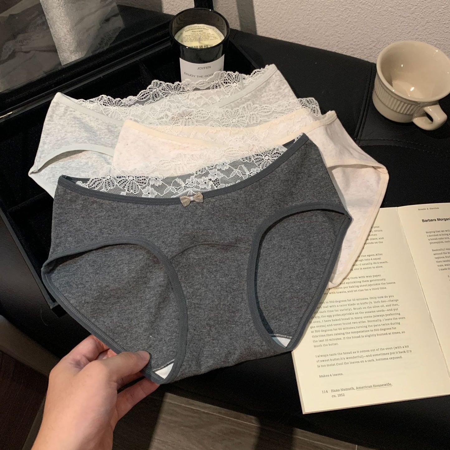 ZD Cotton & Lace Panty