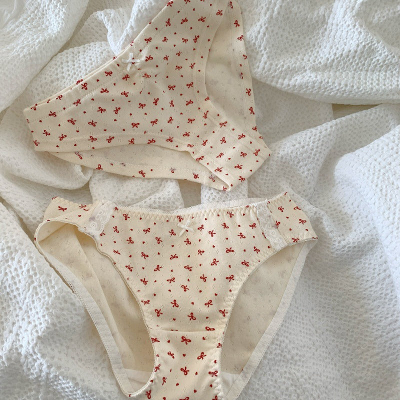 ZD Bow Print Sweetness