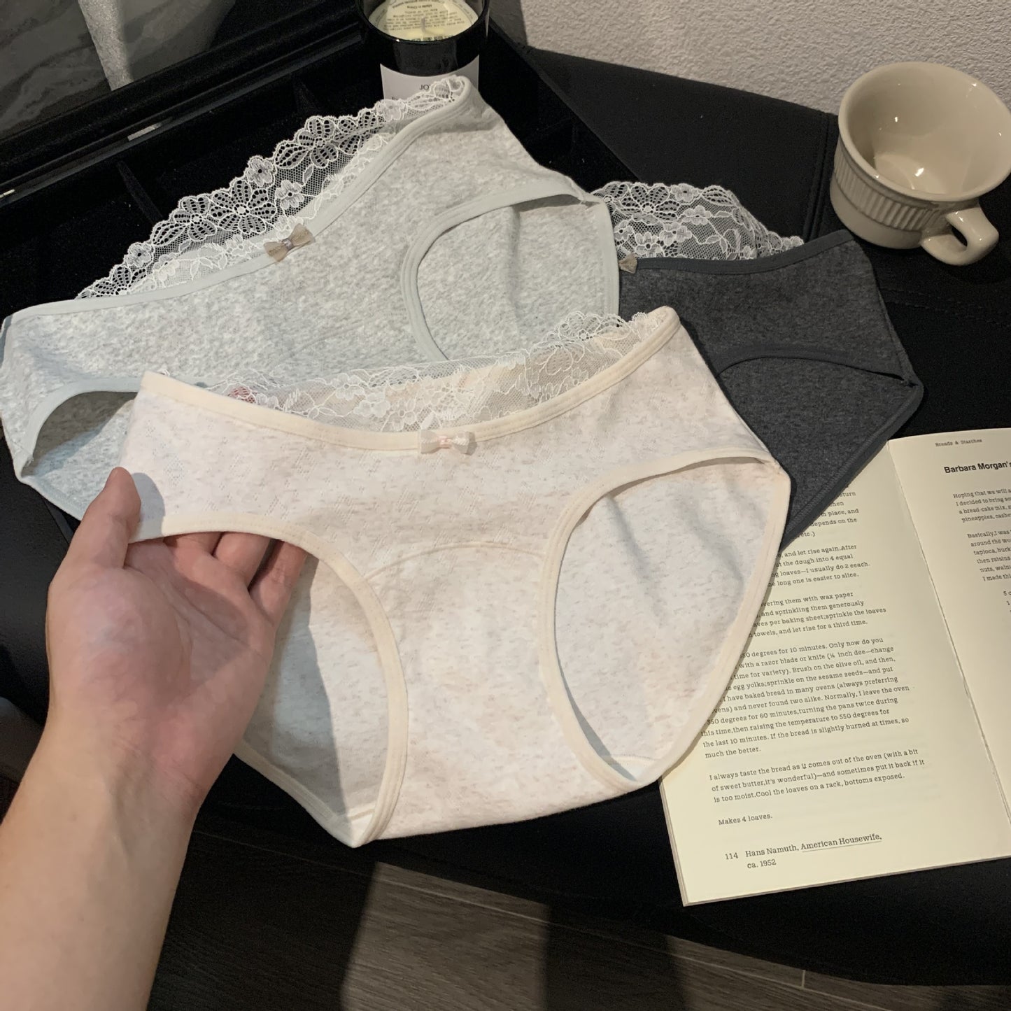 ZD Cotton & Lace Panty