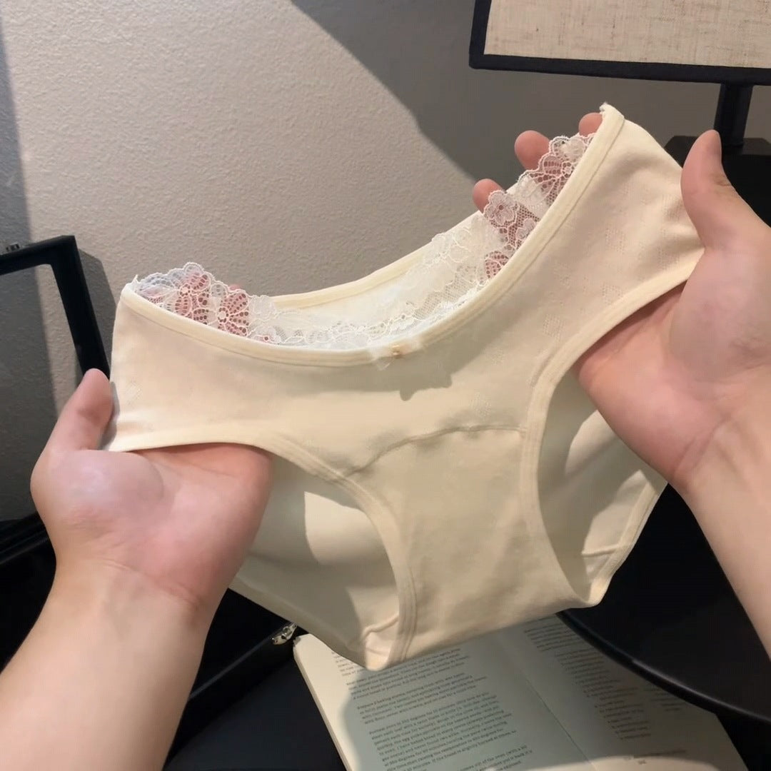 ZD Cotton & Lace Panty