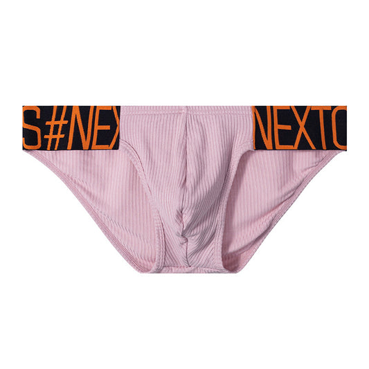 Letter strap pure cotton sexy briefs